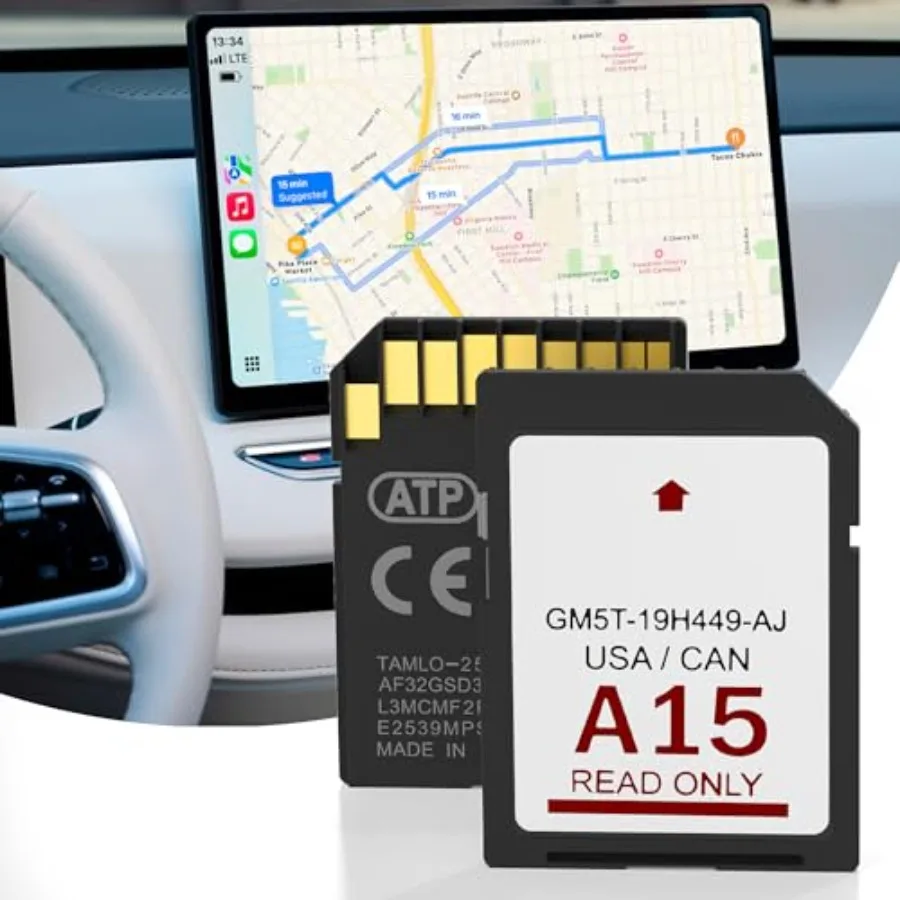 2026 Latest A15 Navigation SD Card Map for/Lincoln, F150 Escape Explorer Focus Fusion Expedition Edge Mustang MKC MKS MKZ MKX S
2026 Latest A15 Navigation SD Card Map for/Lincoln, F150 Escape Explorer Focus Fusion Expedition Edge Mustang MKC MKS MKZ MKX S