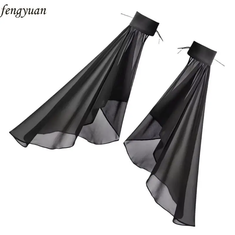 B2QE Tulle Arm Cover Long Sleeve for Bridal Gown Dress Decorative Sleeves Shirt Bishop Sleeve Dress Decorative Long Sleeve
B2QE Tulle Arm Cover Long Sleeve for Bridal Gown Dress Decorative Sleeves Shirt Bishop Sleeve Dress Decorative Long Sleeve