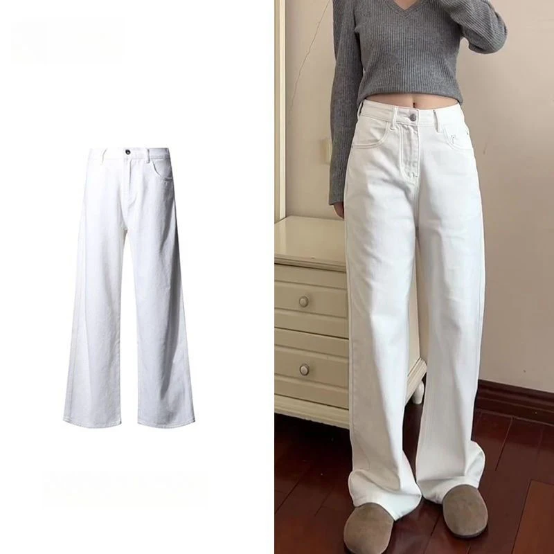 Hot Sale Classic Fashion Lady High Waist Thin Jeans Women Korean Straight Leg Denim Trousers Girls Casual Daily Pants
Hot Sale Classic Fashion Lady High Waist Thin Jeans Women Korean Straight Leg Denim Trousers Girls Casual Daily Pants