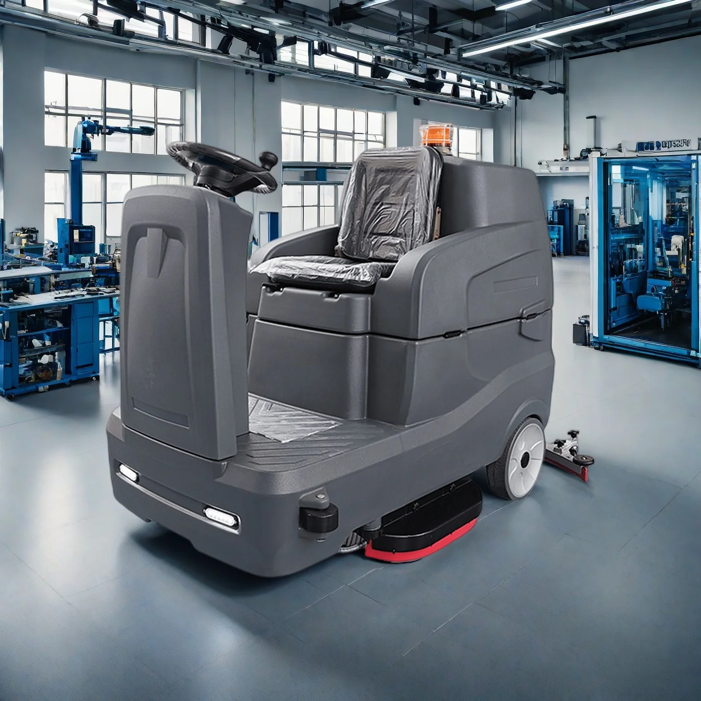 New Electric Ride-on Burnishing Road Sweeper Truck Industrial Street Sweeper
New Electric Ride-on Burnishing Road Sweeper Truck Industrial Street Sweeper