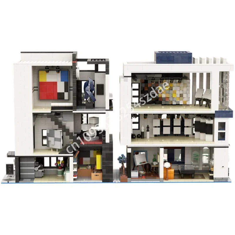 3357pcs MOC LG Art Gallery Modular Building Street View Model Building Block Diy Creative Assembly Educational Bricks Toys Gift
3357pcs MOC LG Art Gallery Modular Building Street View Model Building Block Diy Creative Assembly Educational Bricks Toys Gift