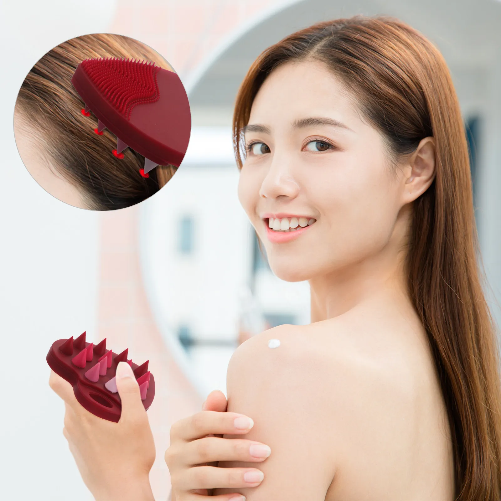 Массажер для кожи головы в форме сердца с градиентной расцветкой, двусторонний, из мягкого силикона, щетка-скрабер для душа для удаления перхоти
Массажер для кожи головы в форме сердца с градиентной расцветкой, двусторонний, из мягкого силикона, щетка-скрабер для душа для удаления перхоти