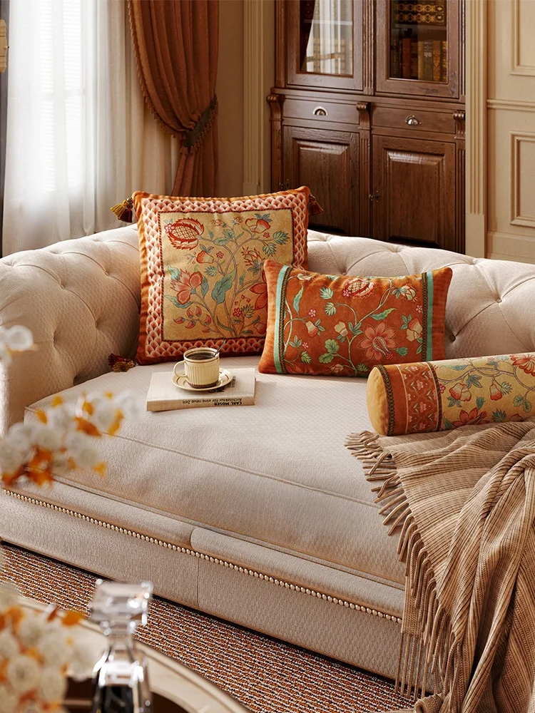 Retro Chinese Sle Sofa Pillow Removable Cover Living Room Decor High End Fluffy Material PP Cotton Cylinder Square Rectangle
Retro Chinese Sle Sofa Pillow Removable Cover Living Room Decor High End Fluffy Material PP Cotton Cylinder Square Rectangle