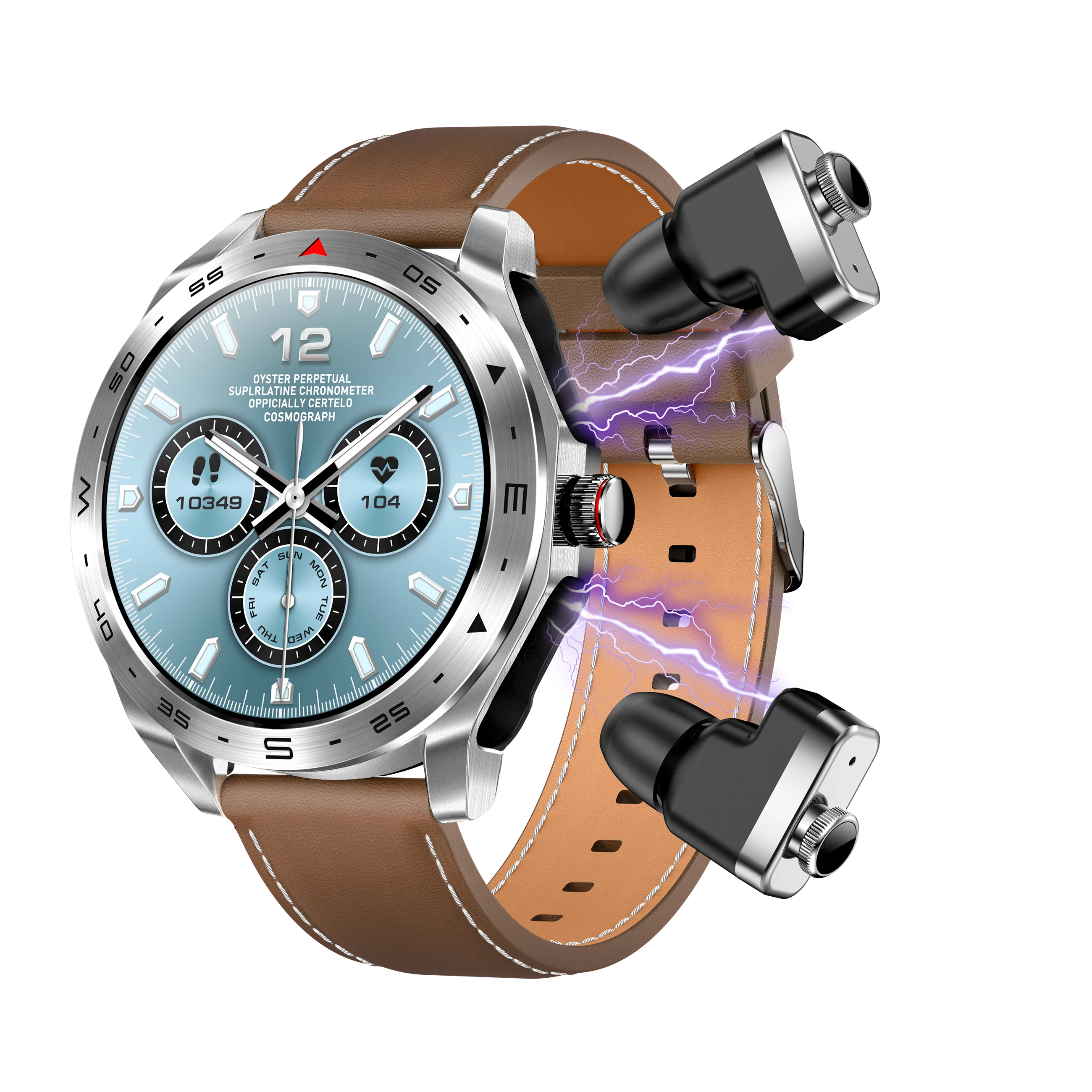 T95 TWS Earphone Waterproof Calling 400mah Smartwatch Earbuds Headset 2 in 1 Smart Bracelet Reloj Touch Screen Smart Watch
T95 TWS Earphone Waterproof Calling 400mah Smartwatch Earbuds Headset 2 in 1 Smart Bracelet Reloj Touch Screen Smart Watch
