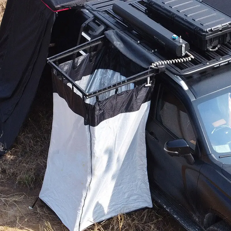 Shower Outdoor Tent Suv Car Roof Top Shower Tent for Camping and Hiking
Shower Outdoor Tent Suv Car Roof Top Shower Tent for Camping and Hiking