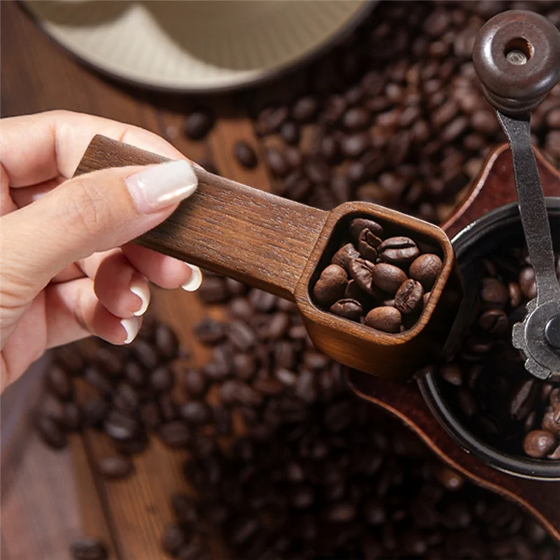 Practical-Coffee Spoon Measuring Spoon. Wooden Spoon Cooking And Stirring Tool Kitchen Measuring Utensils For Tea, Flour And Sou
Practical-Coffee Spoon Measuring Spoon. Wooden Spoon Cooking And Stirring Tool Kitchen Measuring Utensils For Tea, Flour And Sou