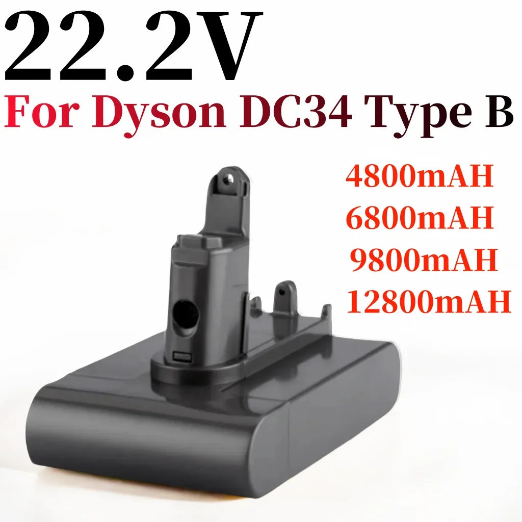 22.2V rechargeable lithium-ion battery (Type B), suitable for replacing Dyson DC35, DC45, DC31, DC34, DC44, DC31, DC35
22.2V rechargeable lithium-ion battery (Type B), suitable for replacing Dyson DC35, DC45, DC31, DC34, DC44, DC31, DC35