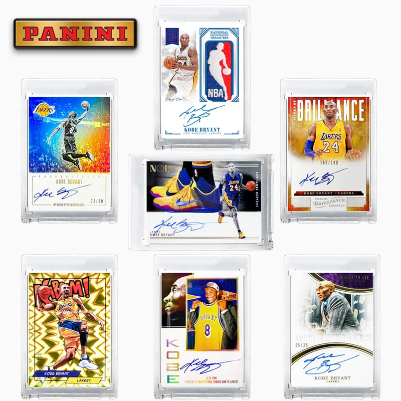 Panini Nba National Treasures Logoman Kobe Bryant Lakers Kaboom Diy Homemade Basketball Star Trading Cards Gift Collection
Panini Nba National Treasures Logoman Kobe Bryant Lakers Kaboom Diy Homemade Basketball Star Trading Cards Gift Collection
