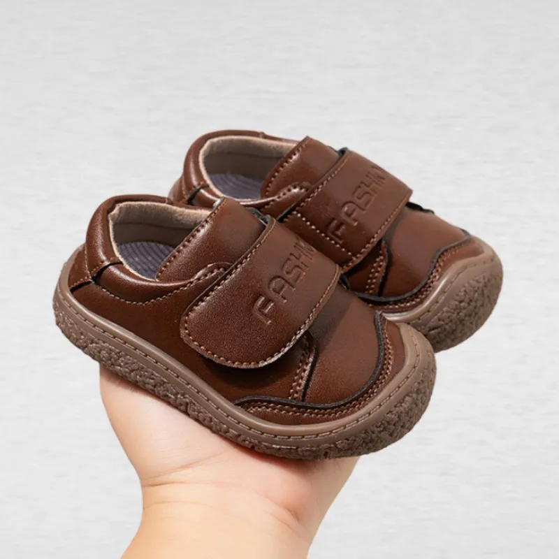 Boys Girls' Solid Color Anti kick Baotou Walking shoes 2026 Spring Autumn New item Baby low top soft soled casual leather shoes
Boys Girls' Solid Color Anti kick Baotou Walking shoes 2026 Spring Autumn New item Baby low top soft soled casual leather shoes