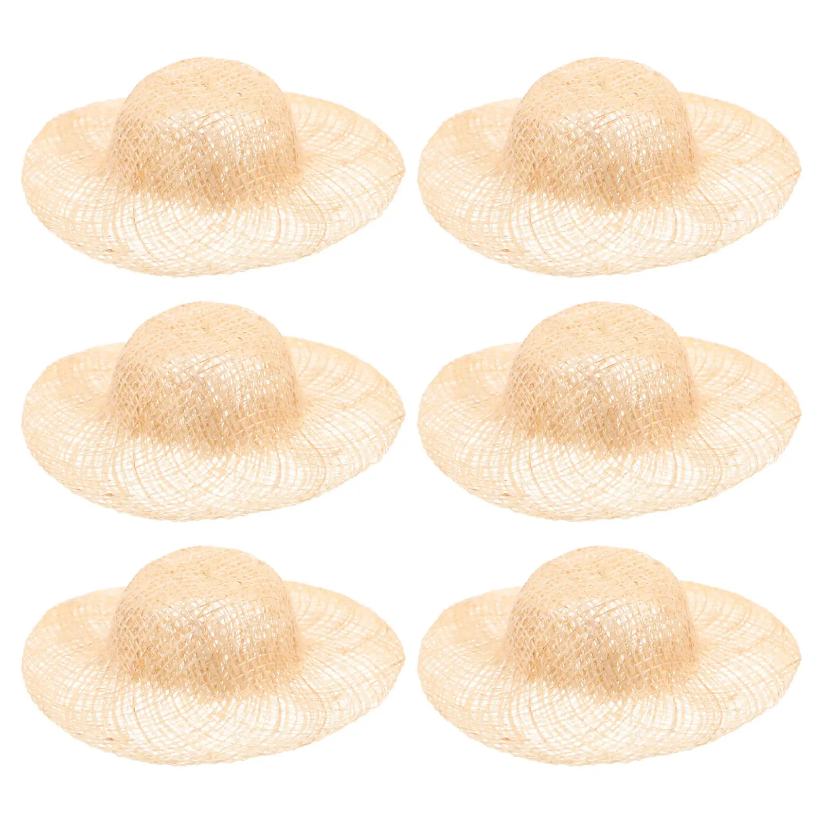 6Pcs Mini Straw Hat Handwoven 8Cm Natural Straw Knitting for Craft Projects Pet Costume Party Decoration Accessories
6Pcs Mini Straw Hat Handwoven 8Cm Natural Straw Knitting for Craft Projects Pet Costume Party Decoration Accessories