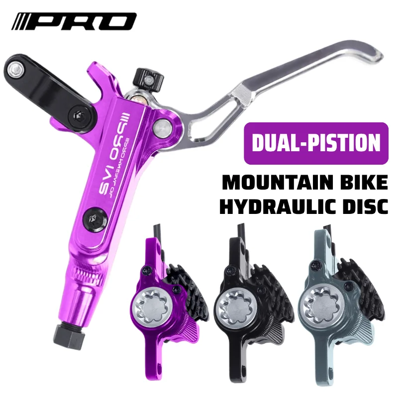 IIIPRO MTB Dual Piston Bicycle Hydraulic Disc Brake Set Oil Pressure Road Bike Rotor Calipers Left Front 850MM Right Rear 1850MM
IIIPRO MTB Dual Piston Bicycle Hydraulic Disc Brake Set Oil Pressure Road Bike Rotor Calipers Left Front 850MM Right Rear 1850MM