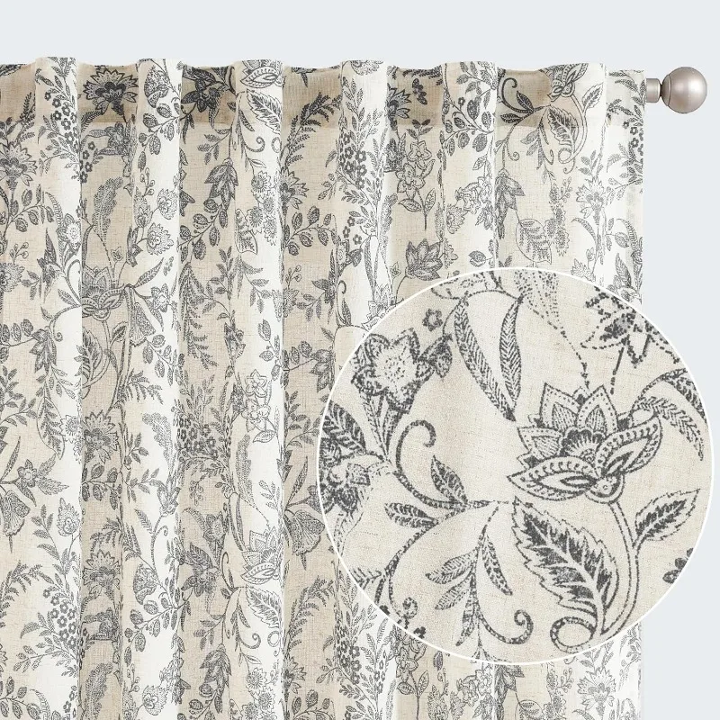 Floral Curtains Linen Curtains for Living Room French Country Farmhouse Curtains Long Light Filtering Kitchen
Floral Curtains Linen Curtains for Living Room French Country Farmhouse Curtains Long Light Filtering Kitchen