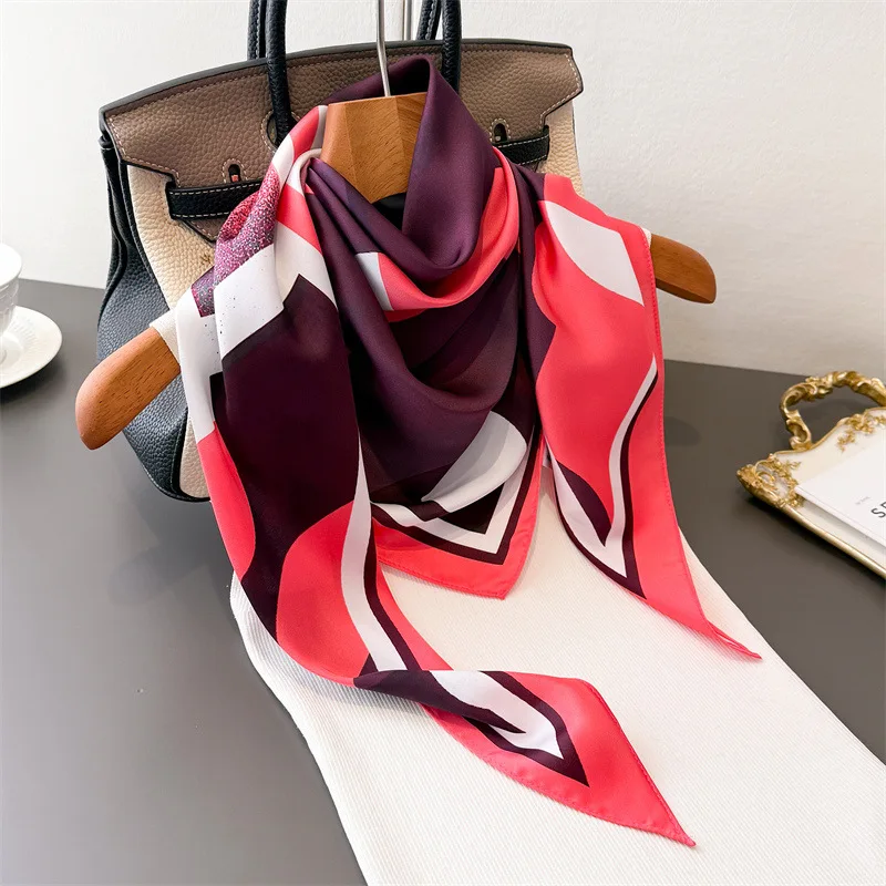 Scarf Foulards Hijab Silk Women's Fashion Shawl Wraps Neckerchief Headscarf Bandana Ribbon Hair Bands Luxury Designer Brands
Scarf Foulards Hijab Silk Women's Fashion Shawl Wraps Neckerchief Headscarf Bandana Ribbon Hair Bands Luxury Designer Brands