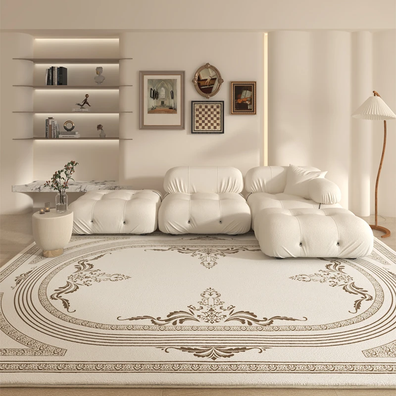 French Cream Style Living Room Carpet Modern Simple Ink Style Carpets Bedroom Bedside Non Slip Light Luxury Japanese Style Rug
French Cream Style Living Room Carpet Modern Simple Ink Style Carpets Bedroom Bedside Non Slip Light Luxury Japanese Style Rug