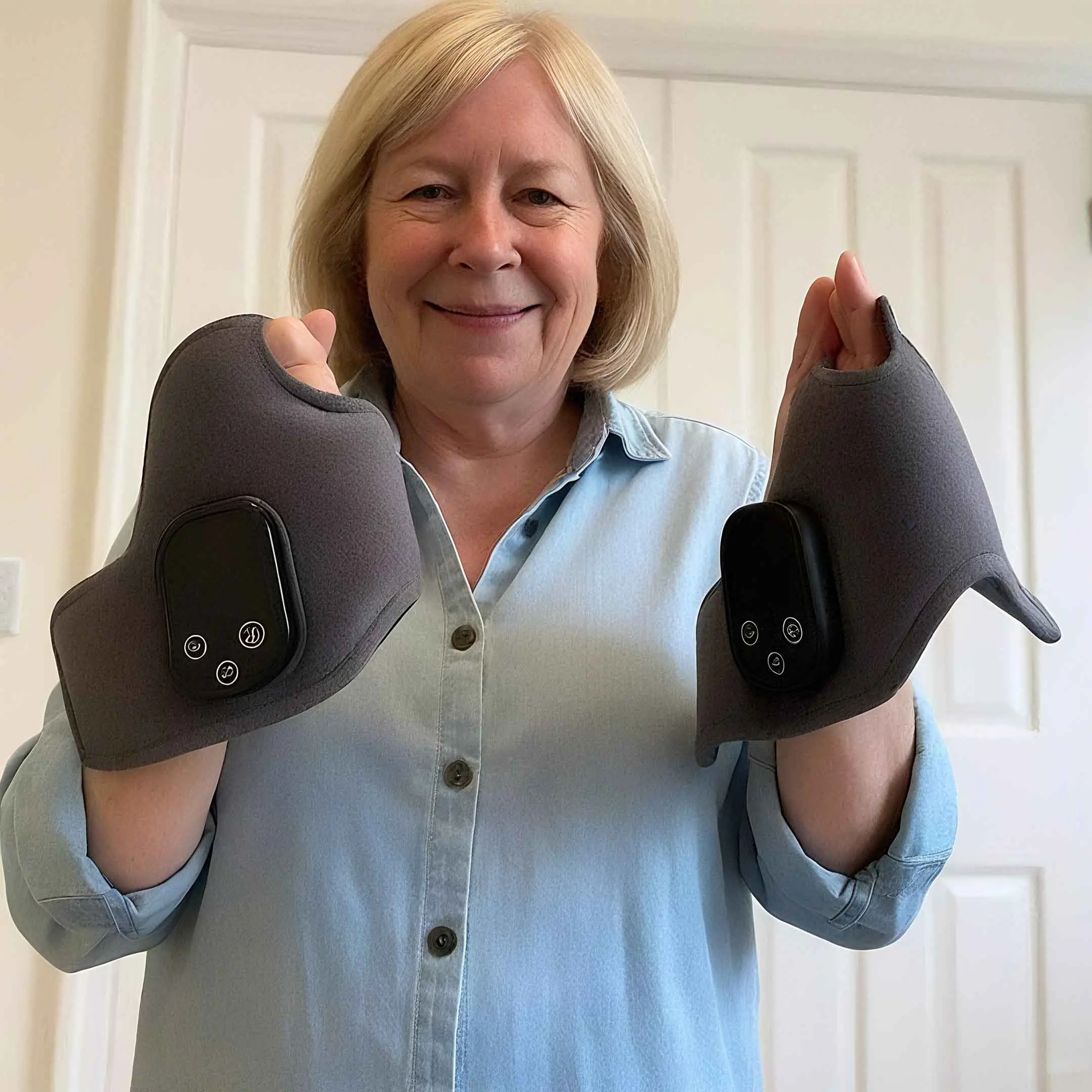 3-in-1 Electric Ankle Massager 5 Level Heating Vibration for Eliminate Foot Pain Swelling Poor Circulation Brace Massager
3-in-1 Electric Ankle Massager 5 Level Heating Vibration for Eliminate Foot Pain Swelling Poor Circulation Brace Massager
