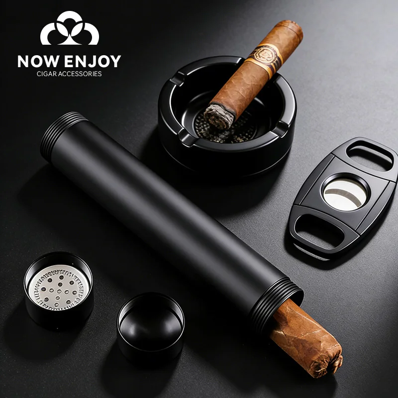 Black Cigar Moisture Retaining Tube Storage Cigar moisture-retaining tubef Cigar Case Smoking Accessories
Black Cigar Moisture Retaining Tube Storage Cigar moisture-retaining tubef Cigar Case Smoking Accessories