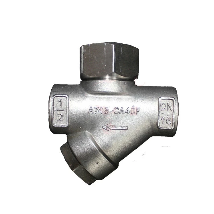 Thermodynamic Stainless Steel Valve DN15 DN20 DN25 Type Y Female Thread Disc Type Trap
Thermodynamic Stainless Steel Valve DN15 DN20 DN25 Type Y Female Thread Disc Type Trap
