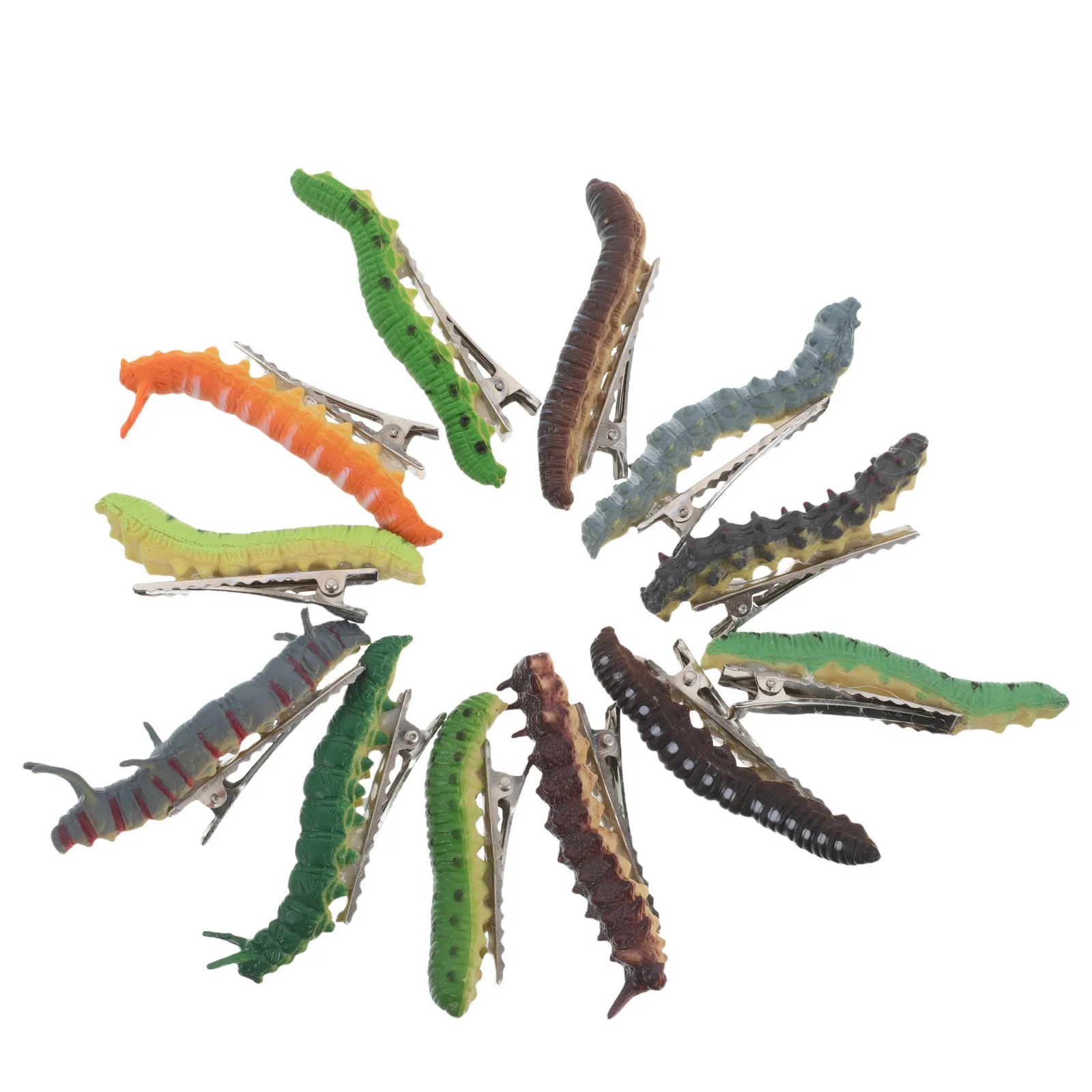 12 Pcs Halloween Decorations Hair Accessories Clip Caterpillar Clips Hairpin Costume Party Hairpins Cosplay Ornaments Headpiece
12 Pcs Halloween Decorations Hair Accessories Clip Caterpillar Clips Hairpin Costume Party Hairpins Cosplay Ornaments Headpiece