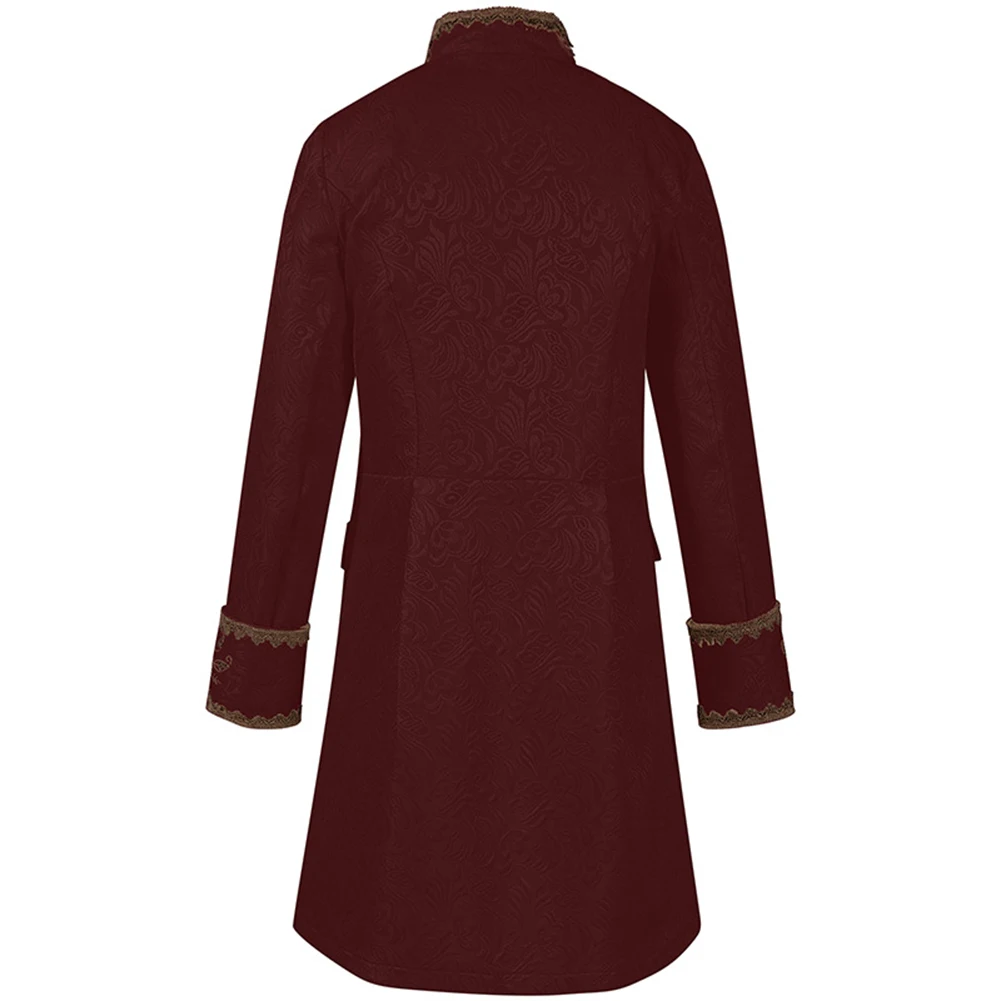 Autumn Attire Gothic Tailcoat Casual Long Sleeve Jacket Medieval Costume Long Sleeve Style Regular Clothing Length
Autumn Attire Gothic Tailcoat Casual Long Sleeve Jacket Medieval Costume Long Sleeve Style Regular Clothing Length