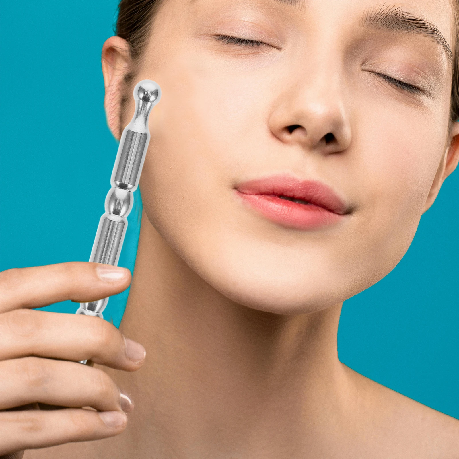 Stainless Steel Acupressure Massage Tool Tendon Stick Hand Roller Full Body Pressure Point Facial Sculpting Beauty Chinese Foot
Stainless Steel Acupressure Massage Tool Tendon Stick Hand Roller Full Body Pressure Point Facial Sculpting Beauty Chinese Foot
