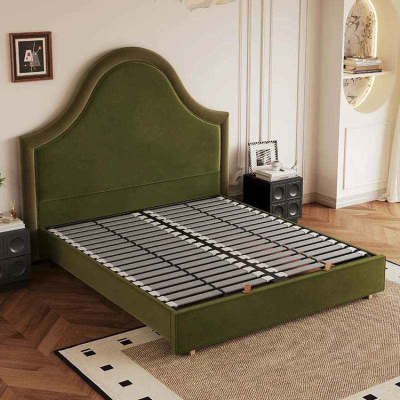 CX antique 1.8 meters soft bag arc master bedroom modern minimalist, retro double solid wood, bed
CX antique 1.8 meters soft bag arc master bedroom modern minimalist, retro double solid wood, bed