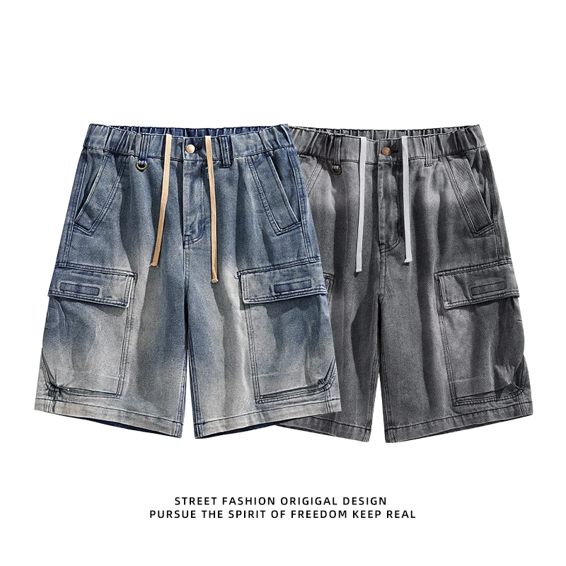 2025 Summer New Men's Faion Casual Waed American Workwear Denim orts Versatile Five-Part Pants Straight Leg Regular Thi...
2025 Summer New Men's Faion Casual Waed American Workwear Denim orts Versatile Five-Part Pants Straight Leg Regular Thi...