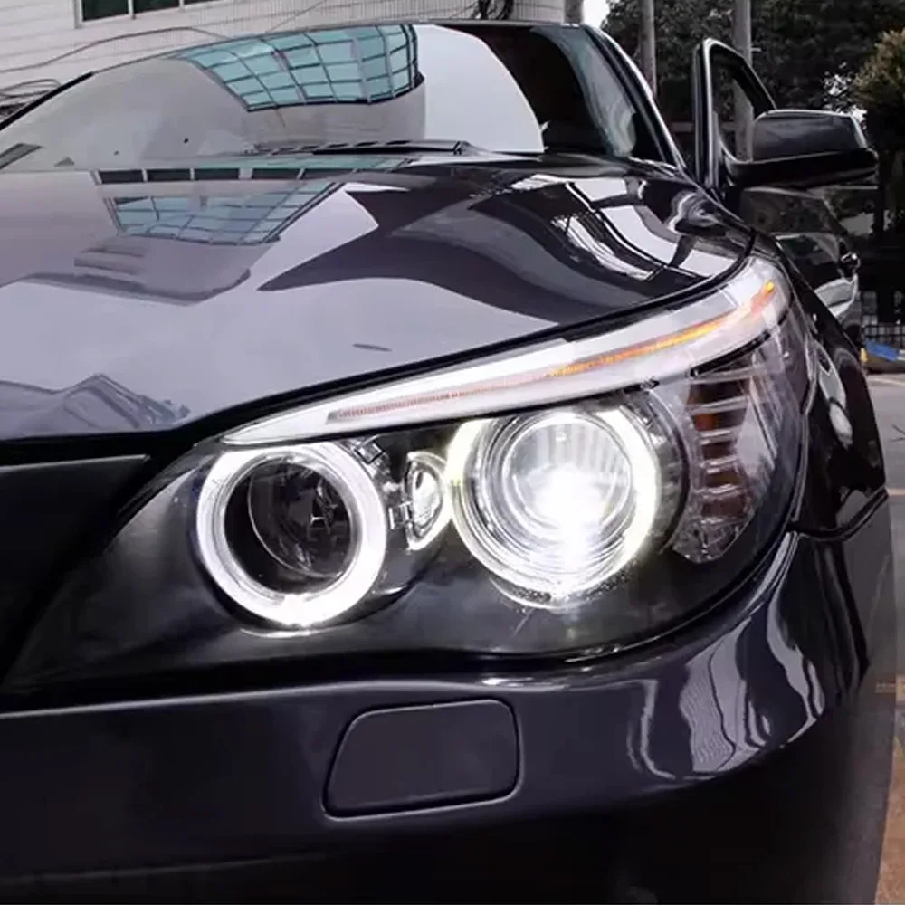 Для BMW 5 серии E60 520 523 525 2003-2010, обновленная сборка автомобильных фар, высококачественные автомобильные светодиодные линзы проектора, аксессуары для инструментов
Для BMW 5 серии E60 520 523 525 2003-2010, обновленная сборка автомобильных фар, высококачественные автомобильные светодиодные линзы проектора, аксессуары для инструментов