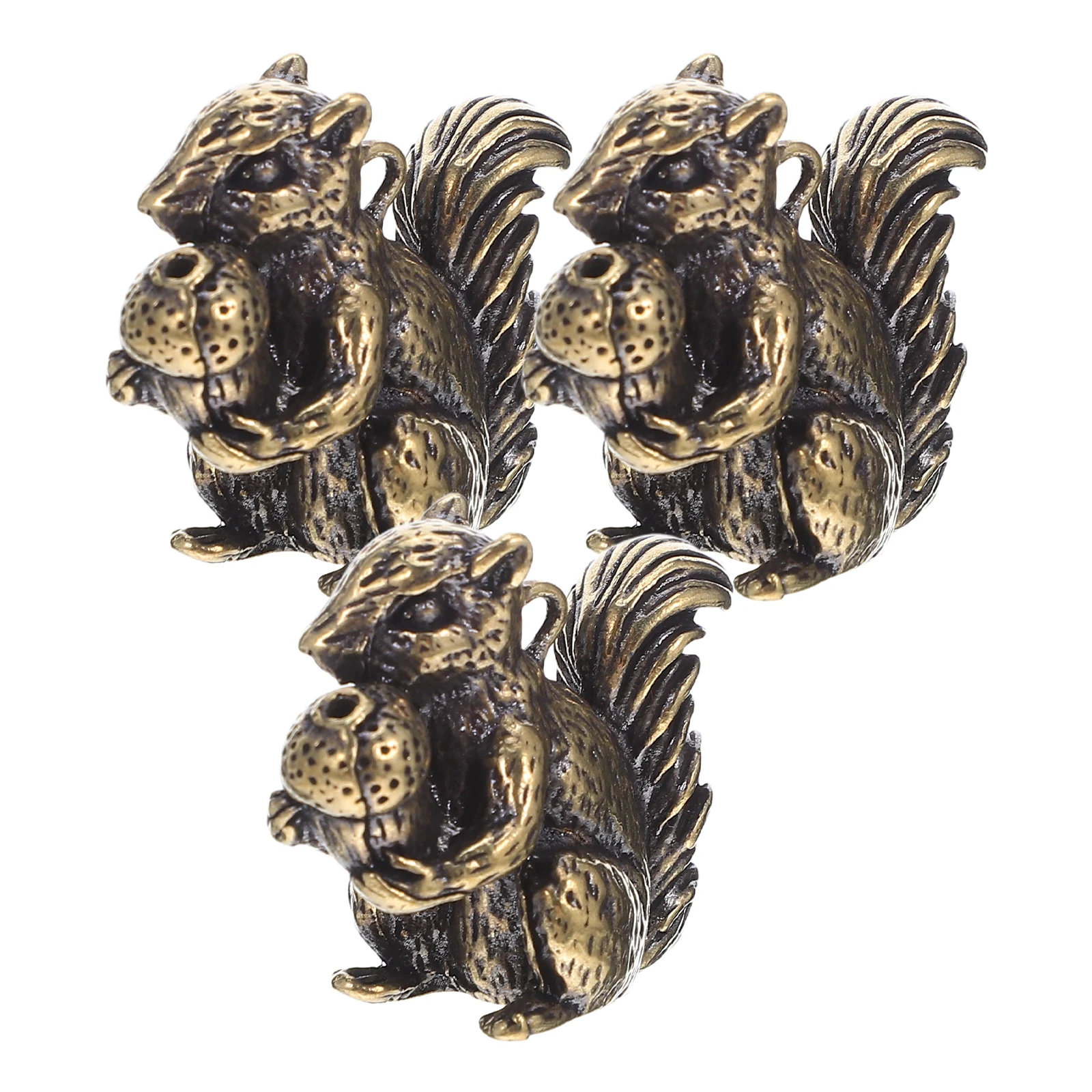 3 Pcs Brass Squirrel Statue Animal Desk Decoration Sculpture Ornament Figures Incense Sticks 
3 Pcs Brass Squirrel Statue Animal Desk Decoration Sculpture Ornament Figures Incense Sticks