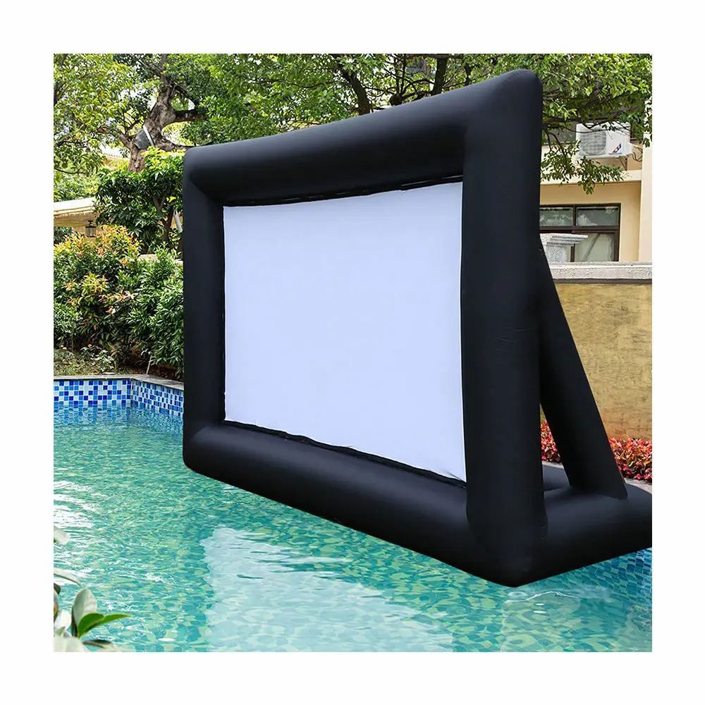 16 Feet Inflatable Outdoor Projector Screen Blow up Screen for TV Movies with Blower Portable Projection Screen for Home Theater
16 Feet Inflatable Outdoor Projector Screen Blow up Screen for TV Movies with Blower Portable Projection Screen for Home Theater