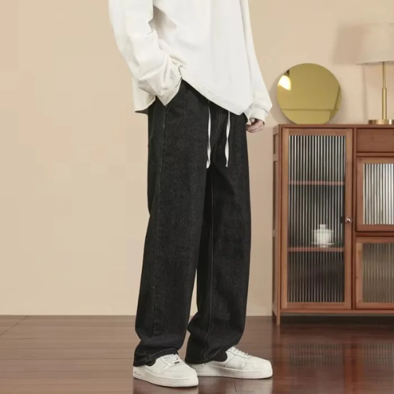2026 New Korean Fashion Harajuku Men's Casual Jeans Man Straight Denim Wide-leg Baggy Pants Japanese Streetwear Men Clothing Y2k
2026 New Korean Fashion Harajuku Men's Casual Jeans Man Straight Denim Wide-leg Baggy Pants Japanese Streetwear Men Clothing Y2k