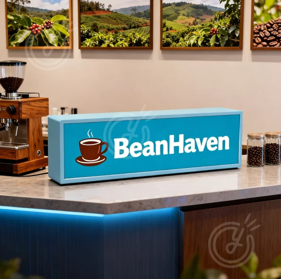 Custom Tabletop Light Box Sign Personalized Small LightBox Business Signage Add Customizable Text Slogan Logo Shop Decoration
Custom Tabletop Light Box Sign Personalized Small LightBox Business Signage Add Customizable Text Slogan Logo Shop Decoration