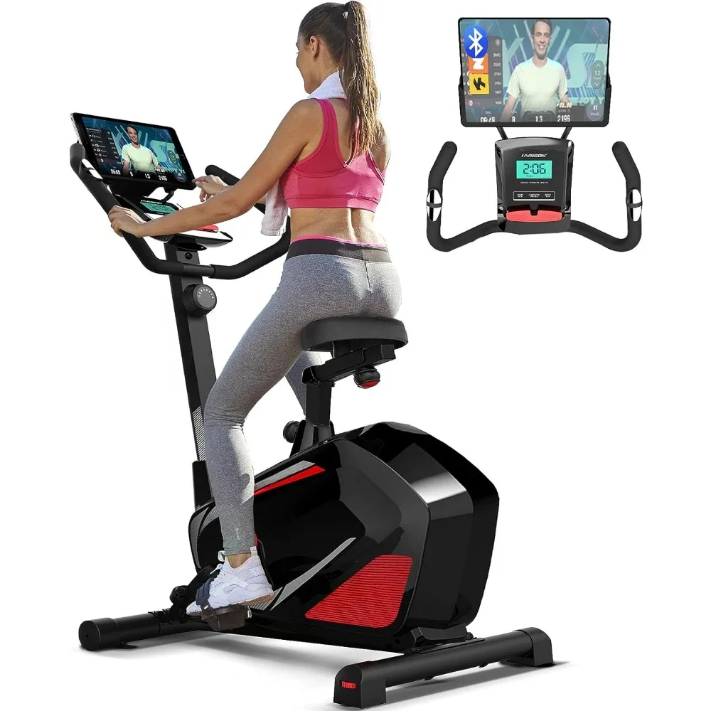 Magnetic Exericse Bike with Bluetooth, Upright Exercise Bike Stationary Bikes for Home 350 lbs Capacity
Magnetic Exericse Bike with Bluetooth, Upright Exercise Bike Stationary Bikes for Home 350 lbs Capacity