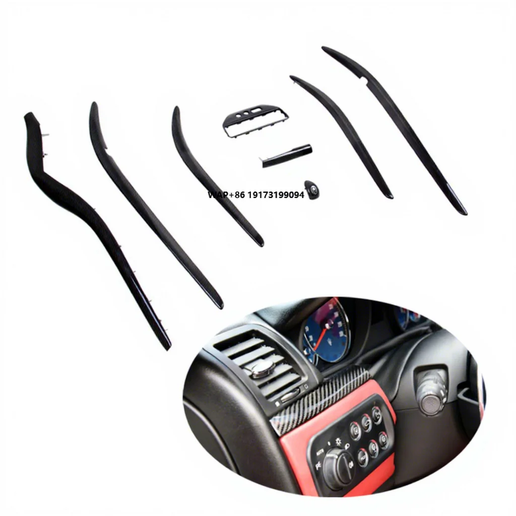 Black Carbon Fiber Interiors (8 Pcs) for Granturismo Grancabrio GT Gc GTS
Black Carbon Fiber Interiors (8 Pcs) for Granturismo Grancabrio GT Gc GTS