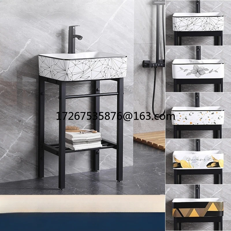 Balcony bathroom stainless steel bracket basin Small apartment floor-to-ceiling wash basin Deepened ceramic wash basin
Balcony bathroom stainless steel bracket basin Small apartment floor-to-ceiling wash basin Deepened ceramic wash basin