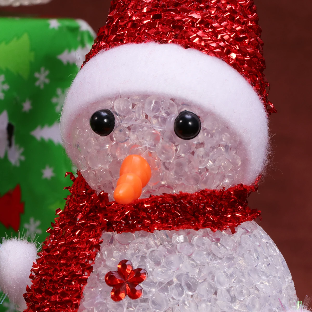 Glowing Snowman Decorative Christmas Luminous Element Creative Design Portable Christmas Party Lighting Supplies for Festive
Glowing Snowman Decorative Christmas Luminous Element Creative Design Portable Christmas Party Lighting Supplies for Festive