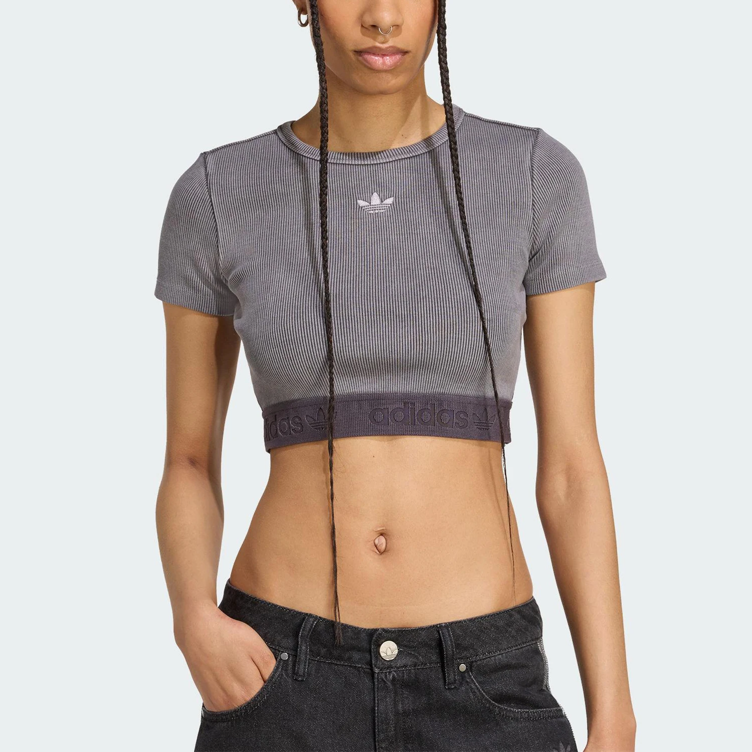 Adidas Originals Trefoil Women's Slim Fit Knit Crop Top JW3573
Adidas Originals Trefoil Women's Slim Fit Knit Crop Top JW3573