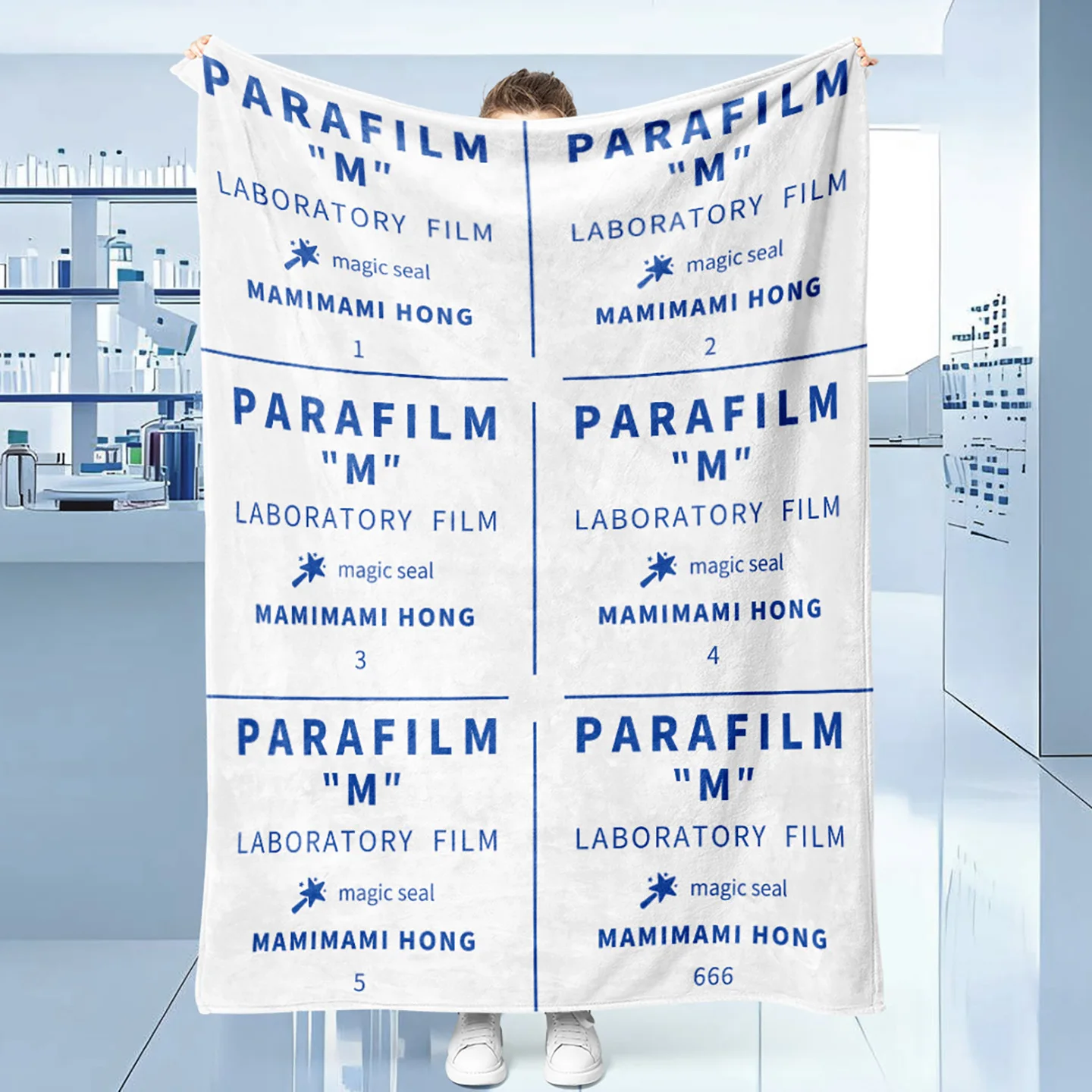 Lab Good Parafilm Blanket Research Gift for Senior Brother Warm Cozy Lamb Velvet Fleece Blanket All Seasons Universal Use
Lab Good Parafilm Blanket Research Gift for Senior Brother Warm Cozy Lamb Velvet Fleece Blanket All Seasons Universal Use