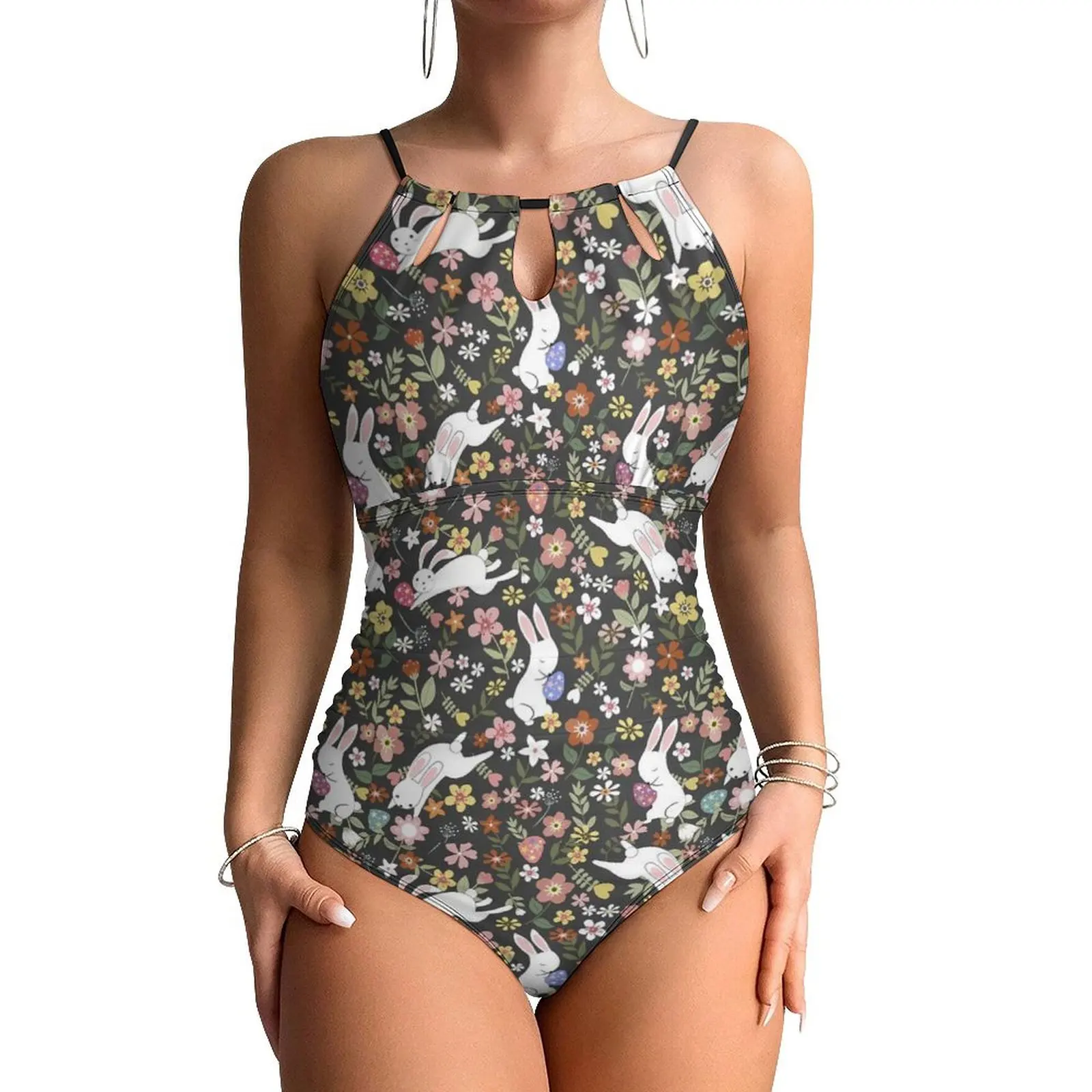 Easter Day Floral Swimsuit Sexy Rabbit Print Women Swimwear One Piece Trend Bodysuit Surfing Push Up Sleeveless Bathing Suits
Easter Day Floral Swimsuit Sexy Rabbit Print Women Swimwear One Piece Trend Bodysuit Surfing Push Up Sleeveless Bathing Suits