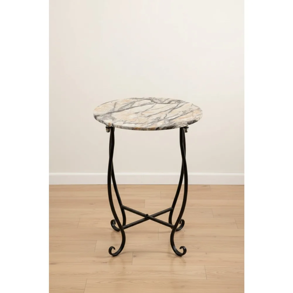 14-дюймовый круглый металлический столик для патио, балкона, крыльца, внутреннего и наружного использования, устойчивый к атмосферным воздействиям, простая сборка
14-дюймовый круглый металлический столик для патио, балкона, крыльца, внутреннего и наружного использования, устойчивый к атмосферным воздействиям, простая сборка