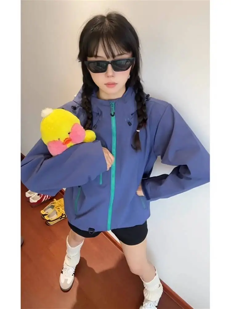 Dopne Purple Women's Outdoor Climbing Jaet Small Size Cycling Suit Windproof Waterproof Workwear Coat mat Sle
Dopne Purple Women's Outdoor Climbing Jaet Small Size Cycling Suit Windproof Waterproof Workwear Coat mat Sle