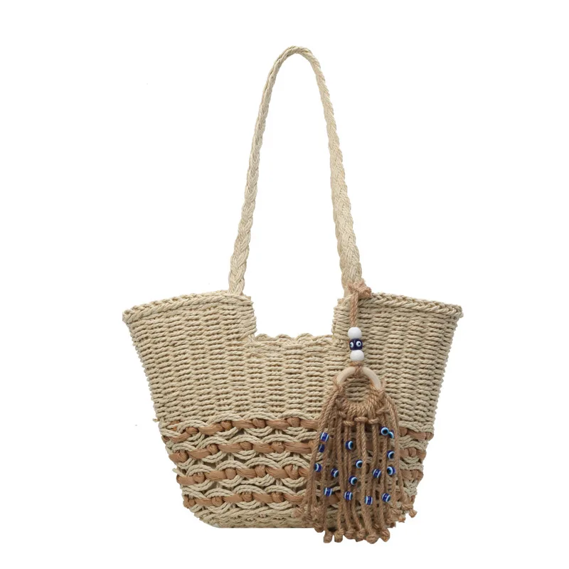 Woven straw bag female large capacity 2025 new summer hundreds of shoulder seaside beach vacation Tote tide
Woven straw bag female large capacity 2025 new summer hundreds of shoulder seaside beach vacation Tote tide