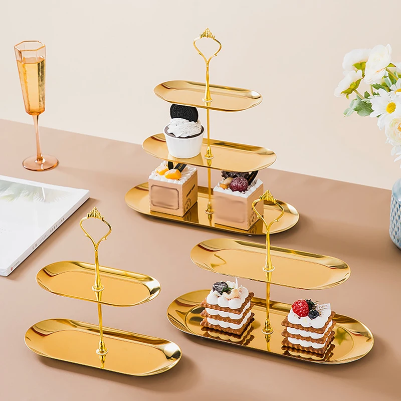 INS Household Multi-layer Stainless Steel Jewelry Tray Removable DIY Desktop Party Venue Tray Creative Metal Debris Storage Tray
INS Household Multi-layer Stainless Steel Jewelry Tray Removable DIY Desktop Party Venue Tray Creative Metal Debris Storage Tray