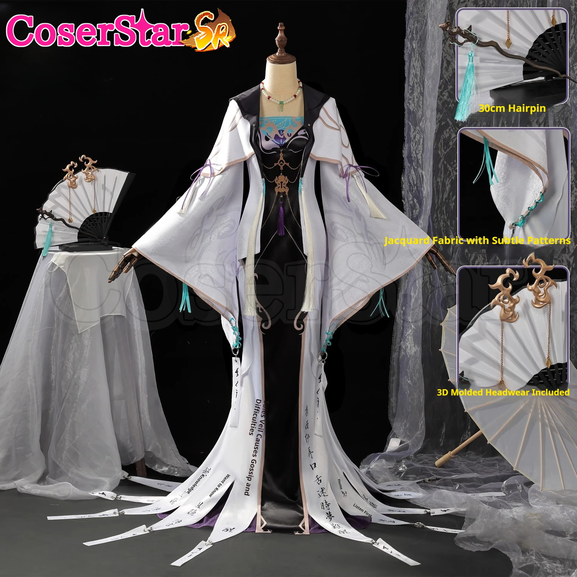 CoserStar-SR Game Path to Nowhere Yugu Косплей Костюм Платье Карнавал Хэллоуин Комикс Ролевая игра Униформа
CoserStar-SR Game Path to Nowhere Yugu Косплей Костюм Платье Карнавал Хэллоуин Комикс Ролевая игра Униформа