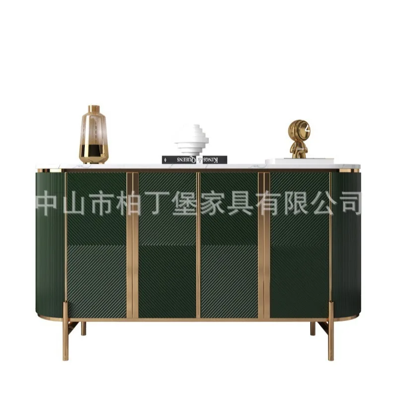 Light luxury entryway cabinet, marble entryway living room sideboard, wall-mounted partition storage
Light luxury entryway cabinet, marble entryway living room sideboard, wall-mounted partition storage