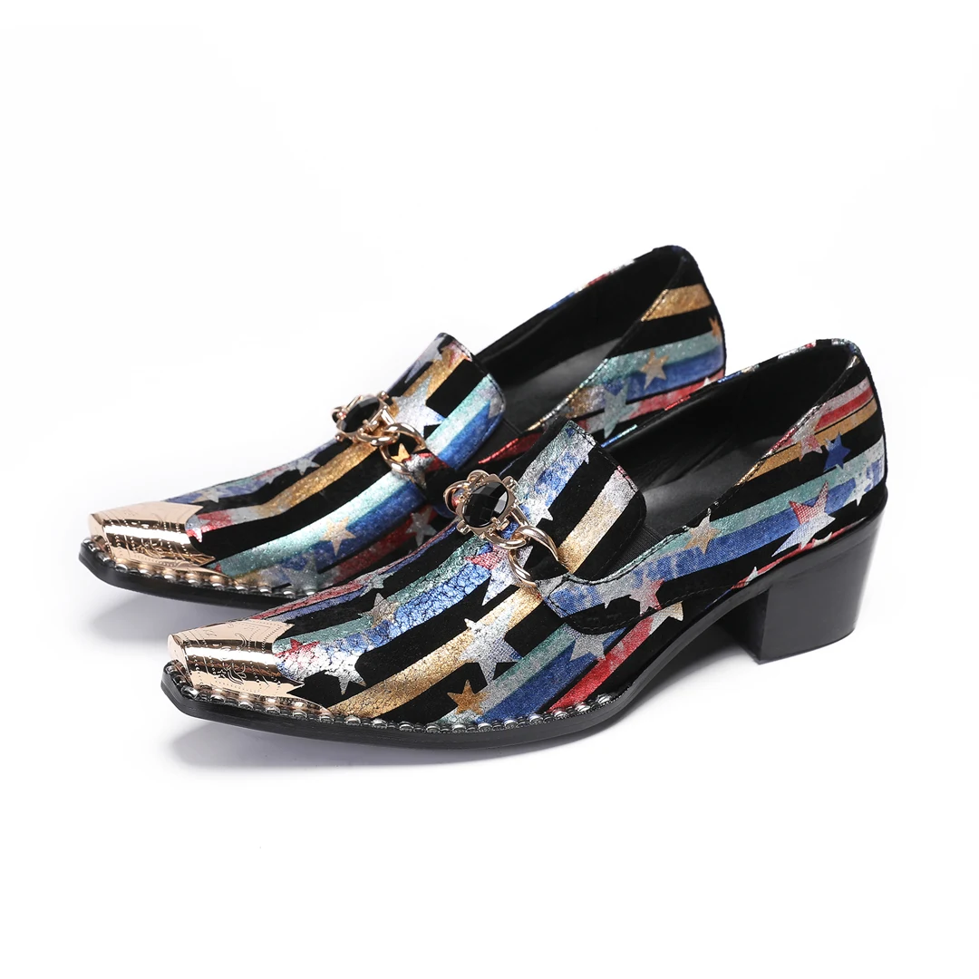 Fashion Stripe Star Pattern Men Oxford Shoes Business Office Plus Size Formal Shoes Male Real Leather Wedding Party Dress Shoes
Fashion Stripe Star Pattern Men Oxford Shoes Business Office Plus Size Formal Shoes Male Real Leather Wedding Party Dress Shoes