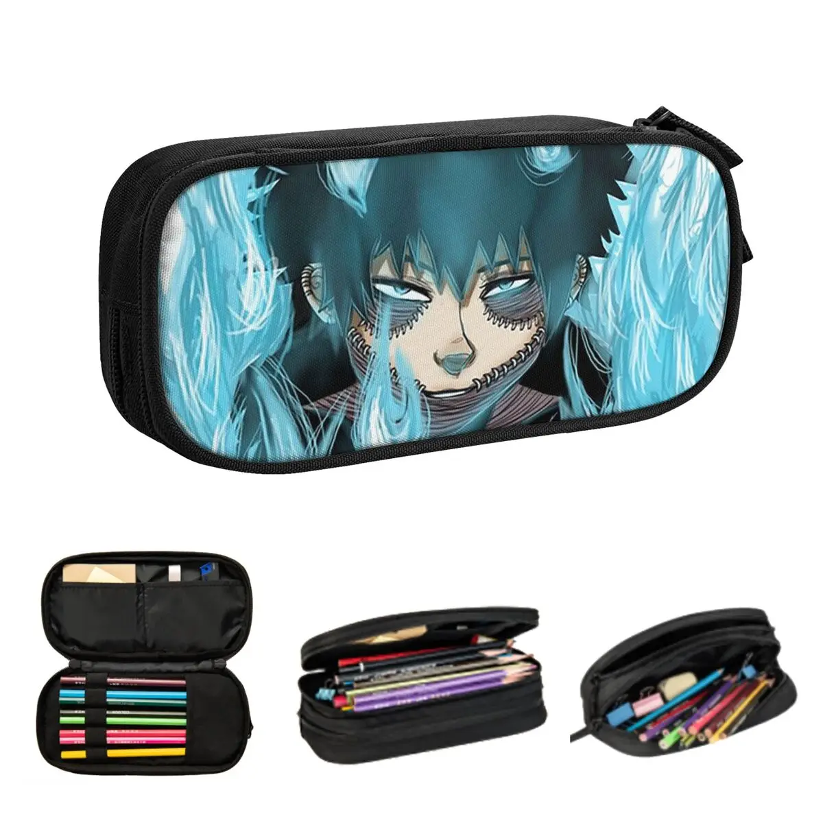 My Hero Academia Dabi аниме синее пламя пеналы для студентов школьная коробка для ручек пенал пенал для хранения канцелярских принадлежностей
My Hero Academia Dabi аниме синее пламя пеналы для студентов школьная коробка для ручек пенал пенал для хранения канцелярских принадлежностей