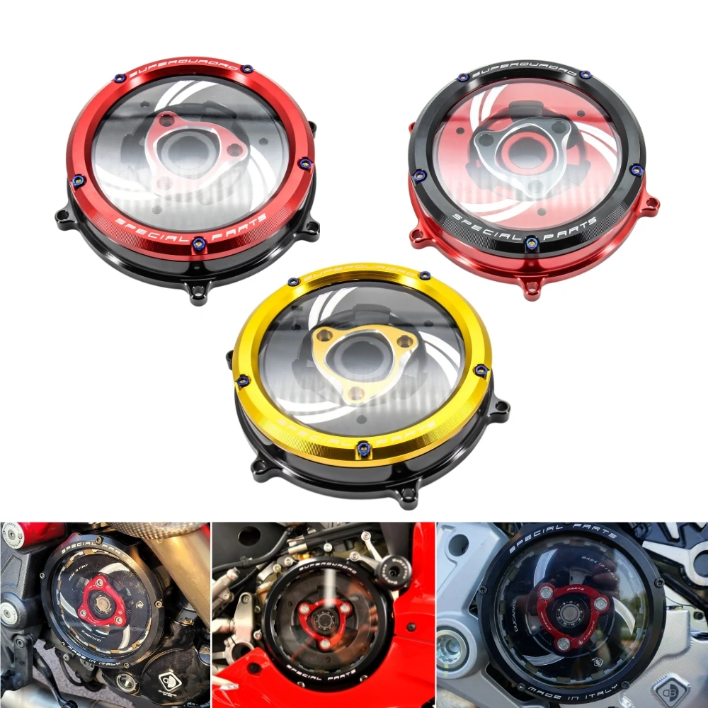 Motorcycle Engine Clutch Cover Kit Clear Lens Guard Side Mount Protector For Ducati Panigale V4 V4s V4 1100 Speciale 2018-2022
Motorcycle Engine Clutch Cover Kit Clear Lens Guard Side Mount Protector For Ducati Panigale V4 V4s V4 1100 Speciale 2018-2022
