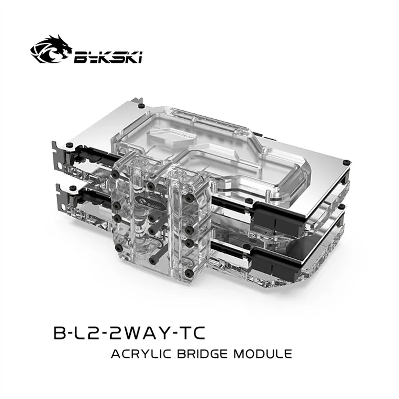Bykski Multi Video Card Bridging / Terminal Module Acrylic Connectors for GPU Block with Active Backplate Cooling SLI Cross Fire
Bykski Multi Video Card Bridging / Terminal Module Acrylic Connectors for GPU Block with Active Backplate Cooling SLI Cross Fire