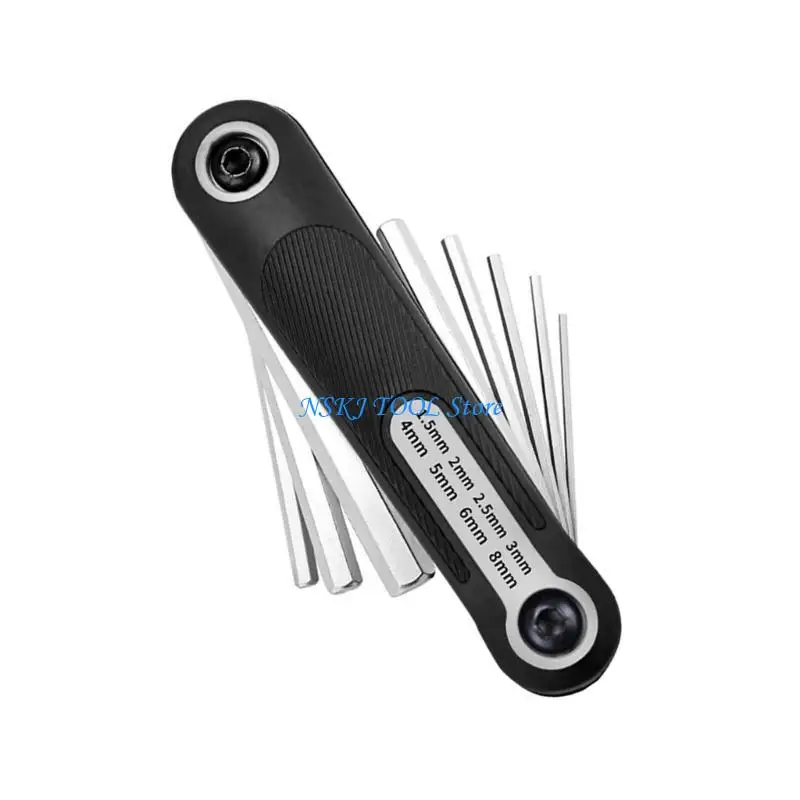 L8RC 8Pieces/Set Folding Hexagon Key Set Star Wrench for Bicycles Motorcycles and Home Repairs and Professional Maintenance
L8RC 8Pieces/Set Folding Hexagon Key Set Star Wrench for Bicycles Motorcycles and Home Repairs and Professional Maintenance