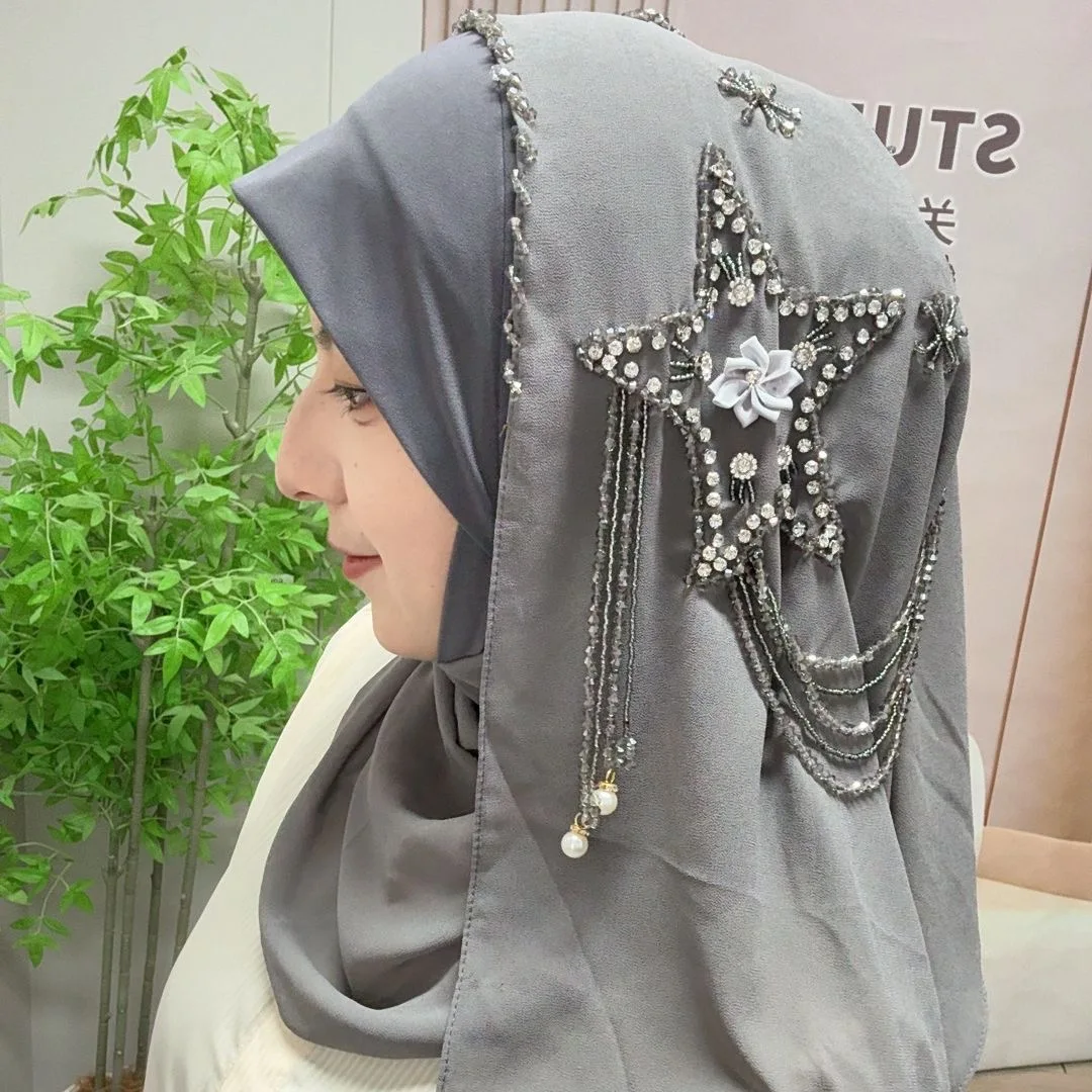Abaya Hijab Muslim Women Shawl Lace Headscarf Luxury Tassels Scarf Malaysia Prayer Kufi Islam Saudi Arabia Turban 05556
Abaya Hijab Muslim Women Shawl Lace Headscarf Luxury Tassels Scarf Malaysia Prayer Kufi Islam Saudi Arabia Turban 05556